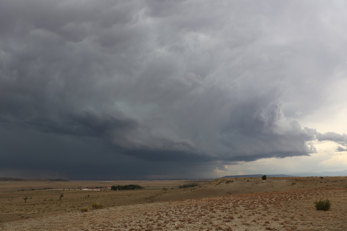 First storm of the day