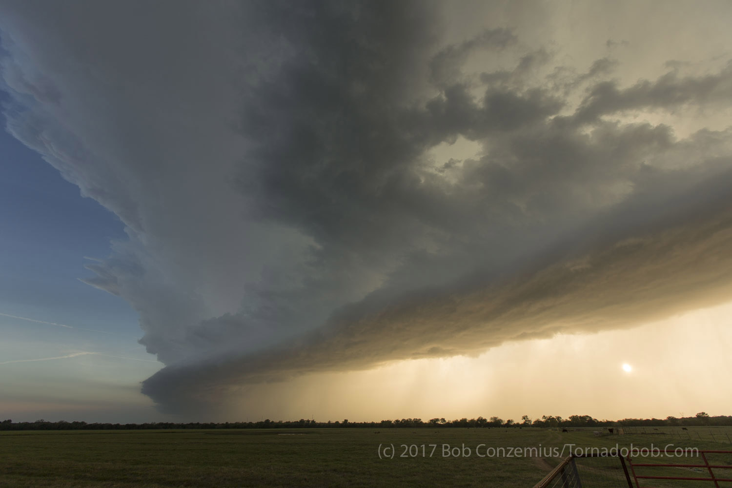 Storm southwest of Guthrie