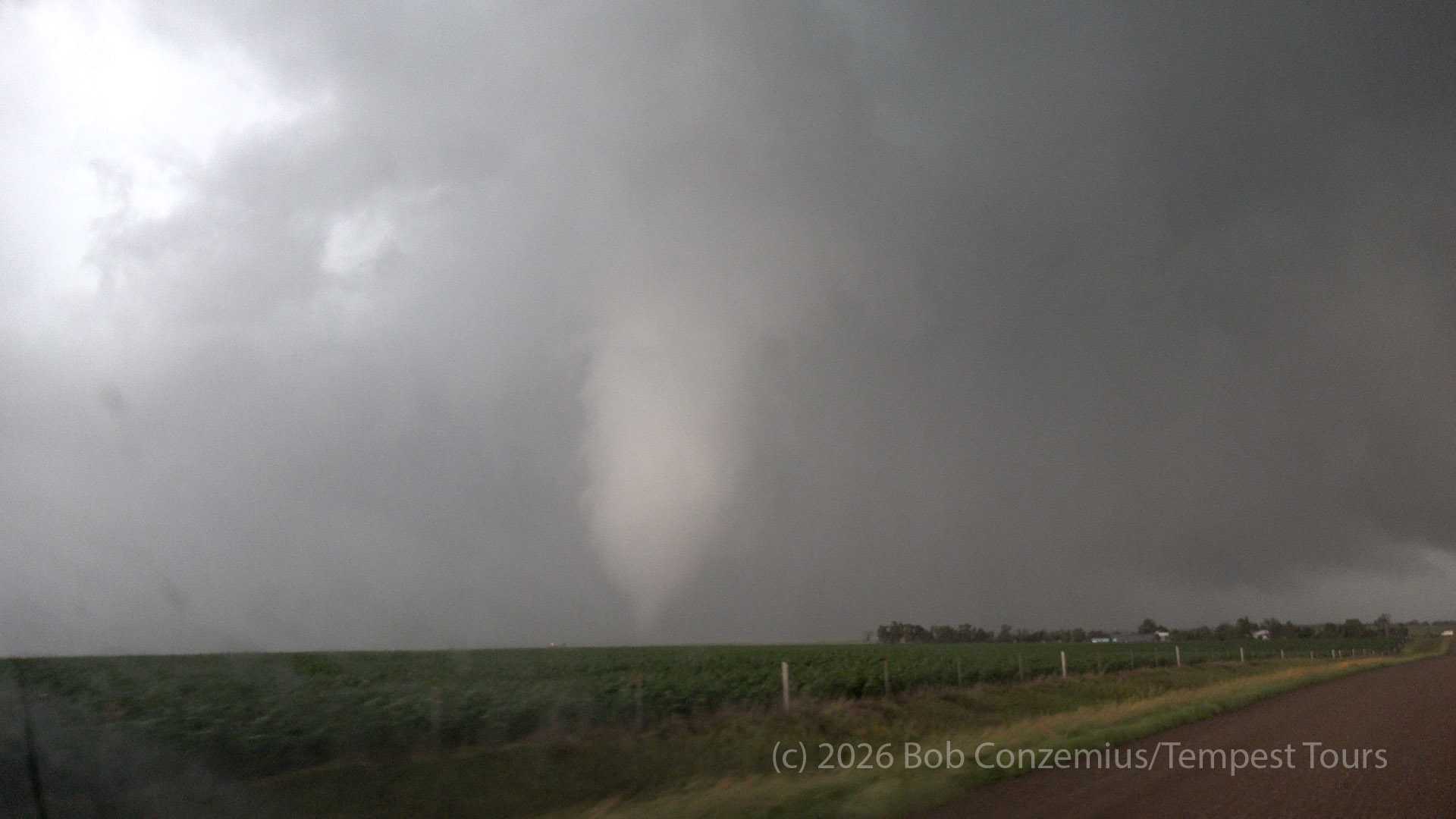 Tornado near Gann Valley, South Dakota, July 2, 2026.